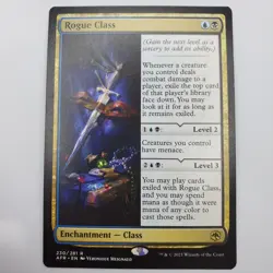 Magic The Gathering MTG - Rogue Class Foil - AFR 230 / 281 - Image 1