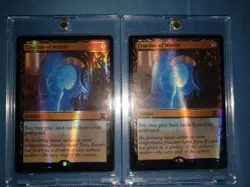 2x Crucible Of Worlds Kaladesh Masterpiece Inventions Foil MTG Magic NM/M - Image 2