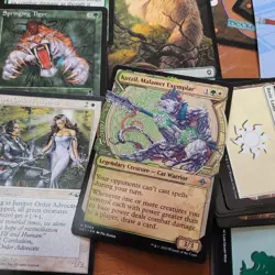 Custom Commander MTG Deck Magic = Cutsy Kutzil Malamet Exemplar **CATS's** Tribe - Image 1