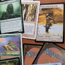 Custom Commander MTG Deck Magic = Cutsy Kutzil Malamet Exemplar **CATS's** Tribe - Image 5