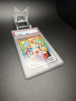 1997 Pokemon Pocket Monsters Carddass Checklist Bandai Charizard GOOD PSA 2 - Image 4