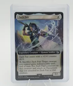 Zack Fair U Extended Art Regular #435 | Final Fantasy FIN | MTG - Image 1