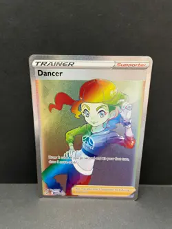 Dancer Secret Rainbow Rare 274/264 Swsh08: Fusion Strike Holo Pokemon TCG - NM - Image 1