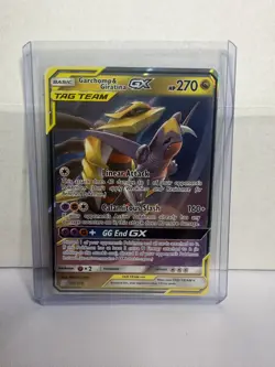 Garchomp & Giratina GX 146/236 SM Unified Minds Pokemon TCG. NM Condition! - Image 1