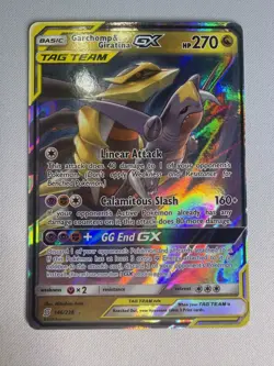 Garchomp & Giratina GX 146/236 SM Unified Minds Pokemon TCG. NM Condition! - Image 2