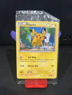 Pokemon TCG Pikachu Build-A-Bear Workshop Promo 20/108 SEALED - Image 1
