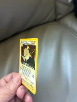 Dark Raichu Team Rocket 83/82 Rare Pokemon 70 HP Holo English MINT CONDITION - Image 3