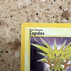 Pokemon Zapdos 15/62 Fossil Unlimited Basic 80 HP Holo Rare WOTC 1999 - Image 3