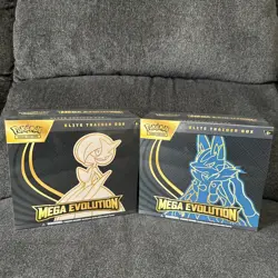 Pokemon Mega Evolution Base Set Elite Trainer Box ETB Set of 2 - Factory Sealed - Image 1