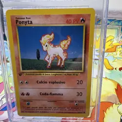 CGC 10 MINT Chinese Ponyta Base Set 1st Edition 2000 Pokemon 60/102 - Image 3