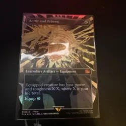 Aettir and Priwen #0350 (Borderless) (FOIL) Unplayed NM MTG Final Fantasy - Image 1