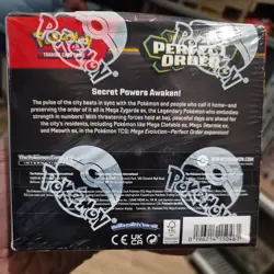 Pokemon Mega Evolution Perfect Order Booster Box Sealed - Image 2
