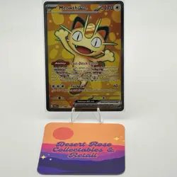 Pokemon TCG Meowth Ex Full Art 107/088 ME03: Perfect Order - Image 1