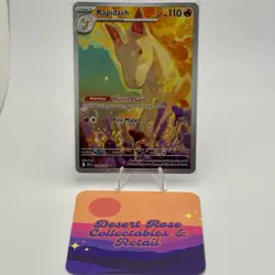 Pokemon TCG Rapidash 189/182 SV10: Destined Rivals Illustration Rare - Image 1