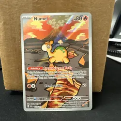 Pokemon Numel 223/217 Illustration Rare Ascended Heroes Near mint ships fast - Image 1