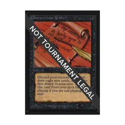 WOTC MtG International Ed. Contract from Below (R) NM - Image 1