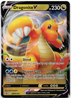 Dragonite V SWSH154 Holo Sword & Shield Promo - Image 1