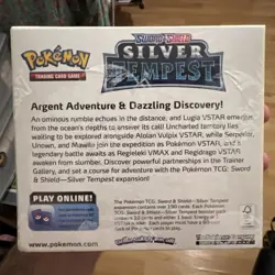 Pokemon Silver Tempest SWSH Sword And Shield Booster Box - New & SEALED - Image 3