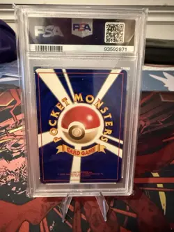 Pokemon PSA 9 MINT 1998 Koga's Beedrill Japanese Gym 2 Holo Rare - Image 2