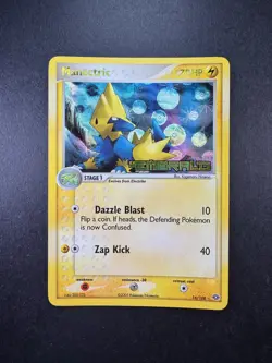 2005 Pokemon Manectric EX Emerald Reverse Holo Stamped 16/106 - Image 1