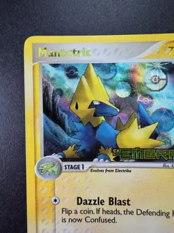 2005 Pokemon Manectric EX Emerald Reverse Holo Stamped 16/106 - Image 2