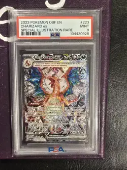 Charizard EX #223 Special Illustration Rare 2023 Pokemon Obf EN PSA 9! - Image 3