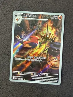 Carte Pokemon Braisillon 199/193 Secrete Ar Pal Ev2 Evolution A Paldea - Neuf FR - Image 1