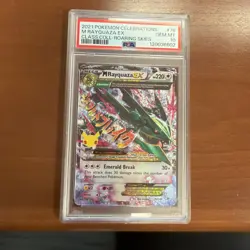 2021 POKEMON CELEBRATIONS CLASSIC COLL #76 M RAYQUAZA EX PSA 10🔥📈 - Image 1