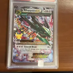 2021 POKEMON CELEBRATIONS CLASSIC COLL #76 M RAYQUAZA EX PSA 10🔥📈 - Image 3
