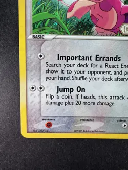 2006 Pokemon Skitty Legend Maker 64/92 Reverse Holo STAMPED - Image 4