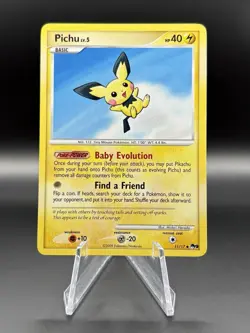 Pichu - 11/17 - Pokemon POP Series 9 Uncommon Non Holo LP - Image 1