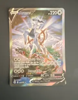 Pokemon Arceus V Full Art Ultra Rare Holo 166/172 Brilliant Stars - Image 1