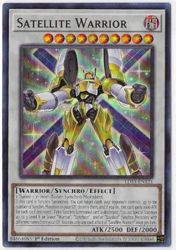 Yu-Gi-Oh Satellite Warrior Ultra Rare 1st Edition LDS3-EN121 - Image 1
