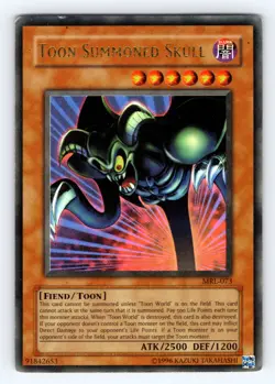 Yugioh Toon Summoned Skull MRL-073 Unlimited Ultra Rare Holo - MP-LP 💎 - Image 1