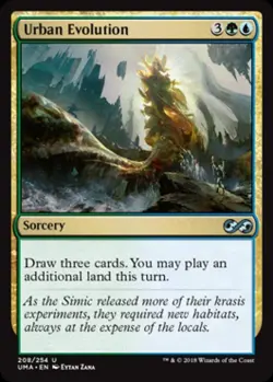 Urban Evolution - Light Play MTG Ultimate Masters - Image 1