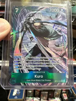 One Piece Card Game TCG Kuro OP15-025 Alt Art Foil N/M - Image 1