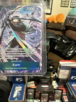 One Piece Card Game TCG Kuro OP15-025 Alt Art Foil N/M - Image 3