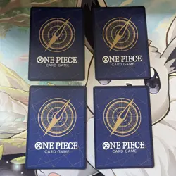 X4! One Piece TCG Nami OP14-031 The Azure Sea's Seven Foil - Image 2