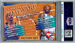 1996 Collectors Kobe Bryant #TW3 (FCTRY) PSA 10 GEM MINT (ROOKIE) (RARE: Pop 16) - Image 2
