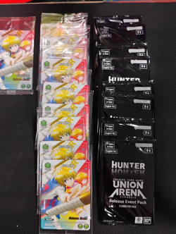 Large Union Arena RELEASE EVENT LOT (Bleach and Hunterxhunter) - Image 5