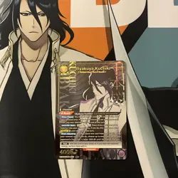 Union Arena Bleach Byakuya Kuchiki UE01BT/BLC-1-050 Super Rare SR* Alternate Art - Image 1
