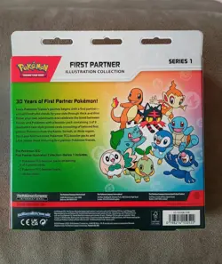 Pokemon TCG First Partner Illustration Collection Box Series 1 Brand New Sealed - Image 2