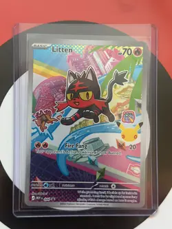Pokemon TCG First Partner Illustration Collection Series 1 Gen 7 Starters Set - Image 3