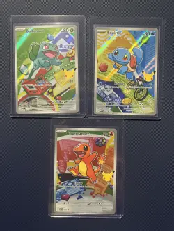 First Partner Illustration Collection Series 1 Kanto GEN 1 Set Pokemon TCG - Image 1