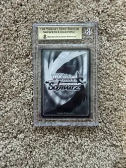 Weiss Schwarz Attack on Titan Vol 2 Embraced Memories Mikasa SP BGS 9.5 Card TCG - Image 2