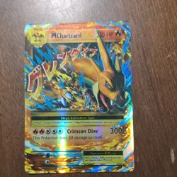 Pokemon M Charizard EX Full Art Ultra Rare Holo Evolutions 13/108 220 HP - Image 1