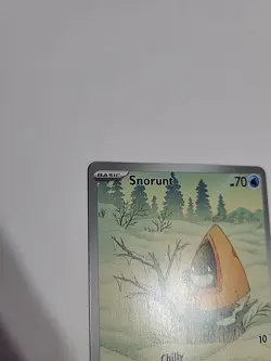 SNORUNT ILLUSTRATION RARE 227/217 ASCENDED HEROES 2026 POKEMON - Image 3