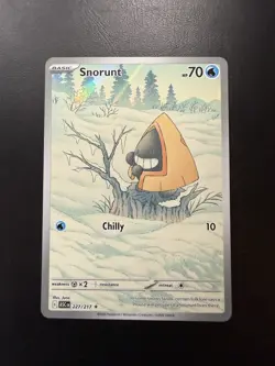 Pokemon TCG Snorunt Ascended Heroes Illustration Rare 227/217 Pack Fresh - Image 1