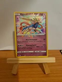 Pokemon Card Zacian 082/185 Vivid Voltage Holo Amazing Rare NM - Image 1