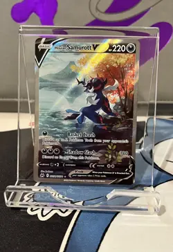 Pokemon TCG Hisuian Samurott V GG51/GG70 Crown Zenith Galarian Gallery Holo - Image 1